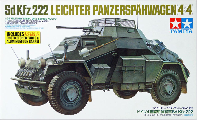 Tamiya 35270 1/35 Sd.Kfz. 222 Panzerspaehwagen  4x4