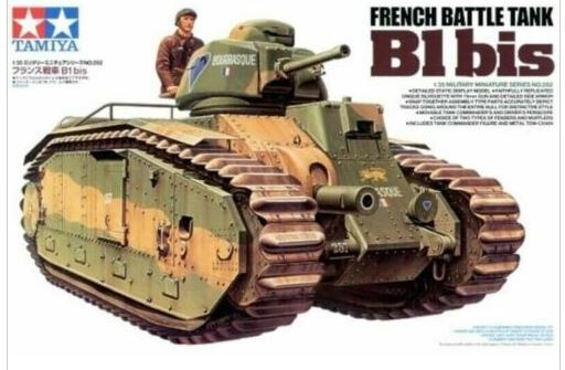Tamiya 35282 1/35  French Battle Tank Char B1 bis