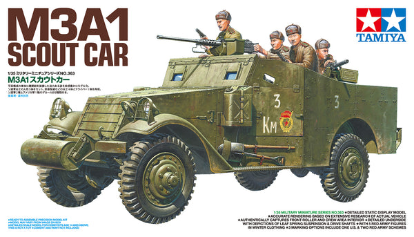 Tamiya 35363 1/35 US M3A1 Scout Car