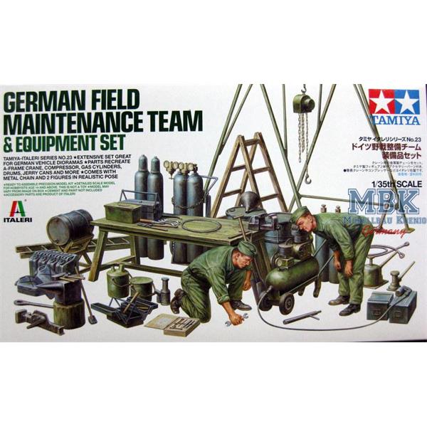 Tamiya 37023 1/35 German Field Maintenance Team