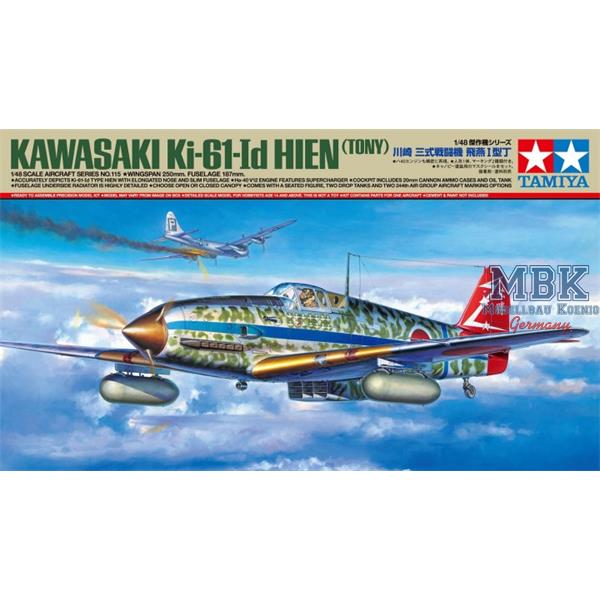 Tamiya 61115 1/48 Kawasaki Ki-61-Id Hien (Tony)