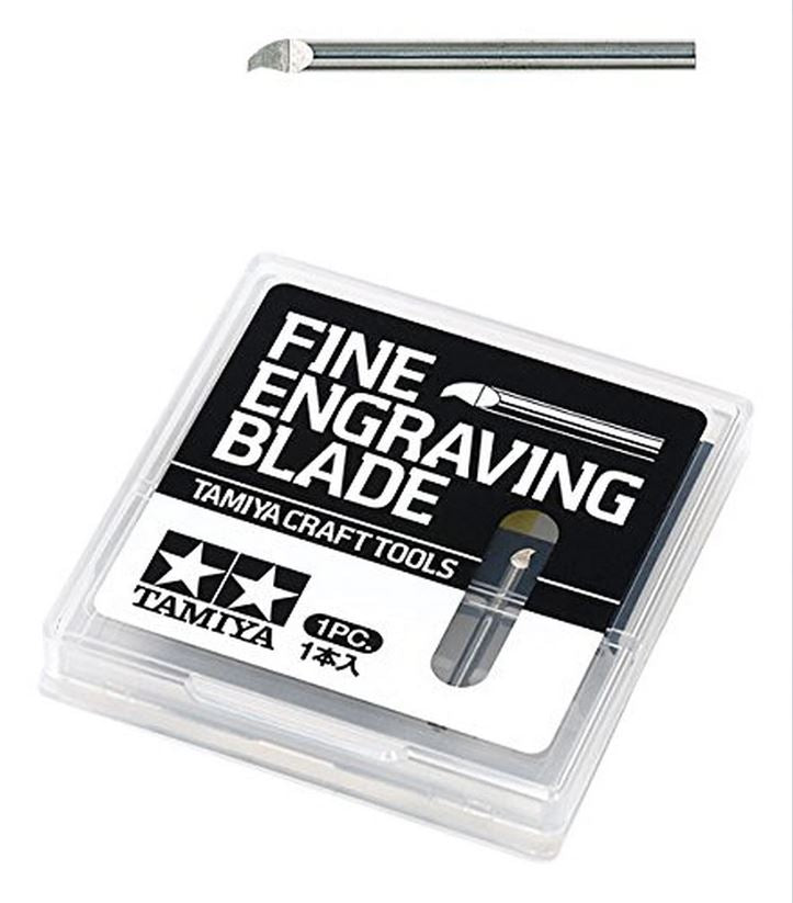 Tamiya 74137 Fine Engraving Blade 0.3Mm