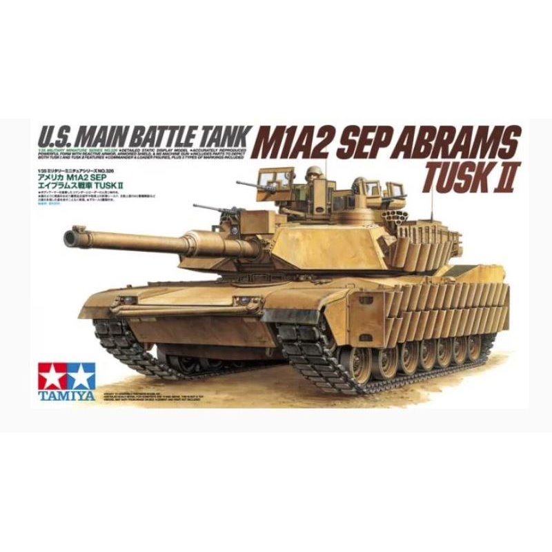 Tamiya 35326 1/35 M1A2 SEP Abrams TUSK II