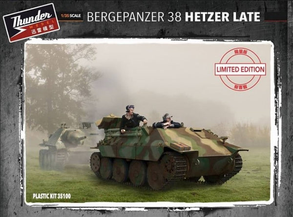 Thunder Model 35100 1/35 Bergepanzer 38 Hetzer late  -LIMITED EDITION- 1/35