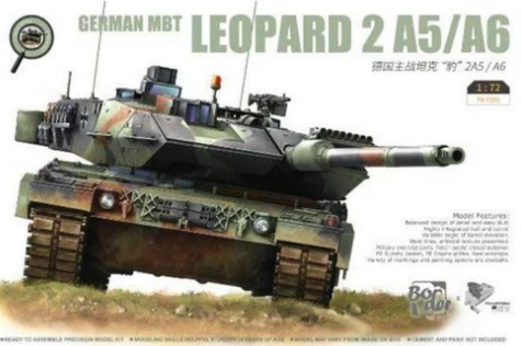 Border Model TK7201 1/72 German MBTLeopard 2A5/A6