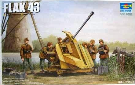 Trumpeter 02311 1/35 FLAK 43 (German 3.7cm Anti-Aircraft Gun)