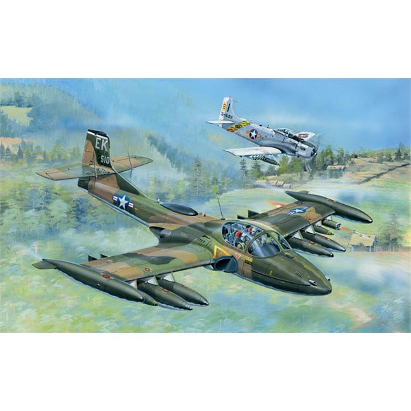 Trumpeter 02888 1/48 US A-37A Dragonfly Light Ground Attack