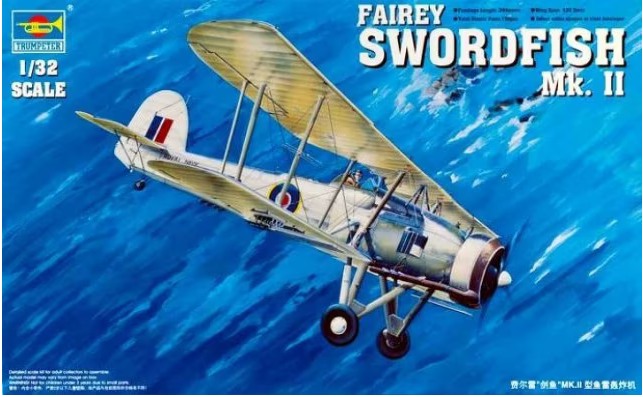 Trumpeter 03208 1/32 Fairey Swordfish Mark II