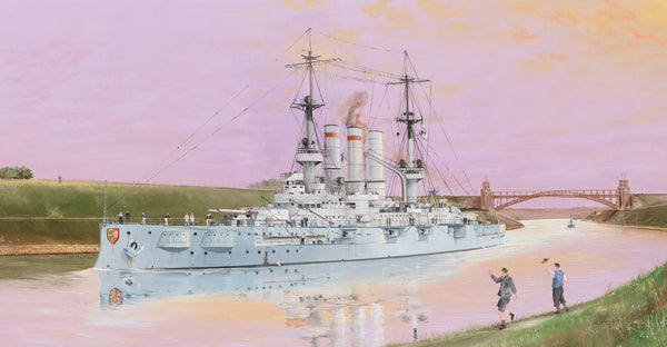 Trumpeter 05355 1/350 Schleswig – Holstein Battleship 1908