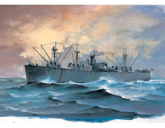 Trumpeter 05755 1/700 SS Jeremiah O’Brien Liberty Ship