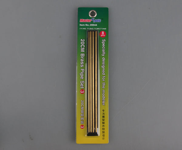 Master Tools 09944 20cm Brass Pipe Set 3