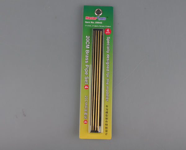 Master Tools 09945 20cm Brass Pipe Set 4