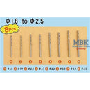 Master Tools 09956 Twist Drilling AUger Bit Set 3