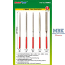 Master Tools 09965 Assorted Diamond Files Set (Grit Size:150)- 3x140mm