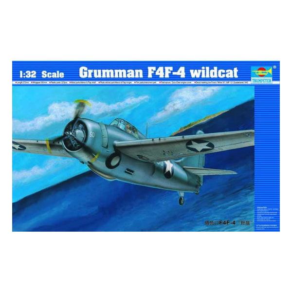 Trumpeter 02223 1/32 Grumman F4F-4 Wildcat