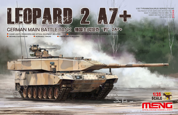 Meng TS042 1/35 Leopard 2 A7+