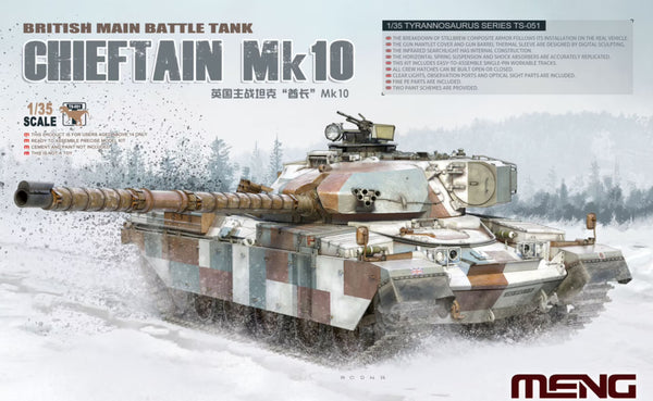Meng TS051 1/35 British Main Battle Tank Chieftain Mk10