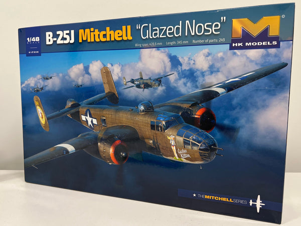 HK Models 01F008  1/48 B-25J Mitchell Bomber "Glazed Nose"