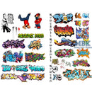 Uschi Van Der Rosten UV1040 Graffiti Decals No. 3