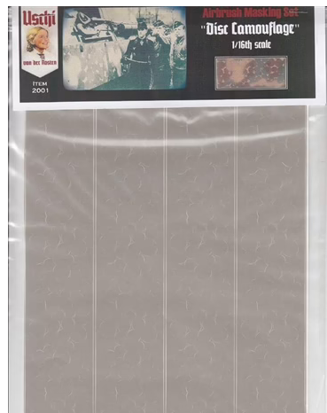USCHI Van Der Rosten 1/16 Disc Camo Stencil