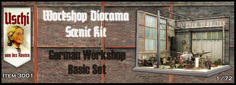 Uschi Van Der Rosten Workshop Diorama Scenic Kit Basic Set