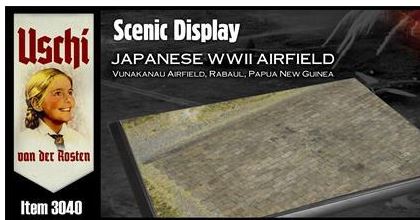 Uschi Van Der Rosten 3028 1/48 Japanese WWII Airfield Rectangular