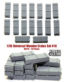 Value Gear WC 10 1/35 Universal Wooden Crates Set
