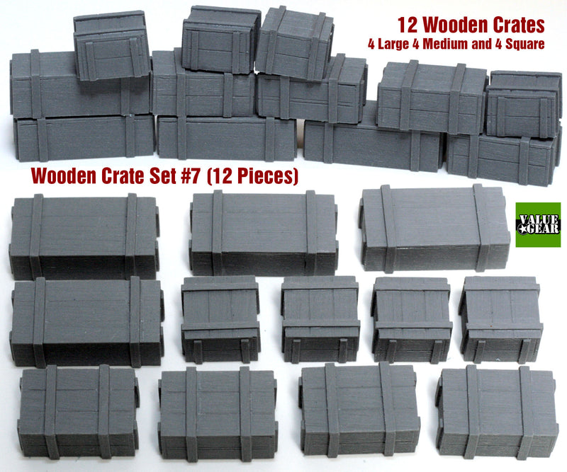 Value Gear WC007 1/35 Wooden Crates