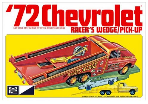 MPC 885 1/25 1972 Chevy Racer's Wedge Pick Up