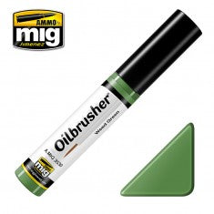 AMMO by Mig 3530 Oilbrush Weed Green