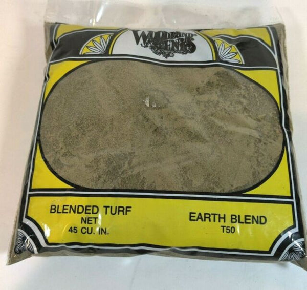 Woodland Scenics T50 Blended Turf Bag - Earth Blend