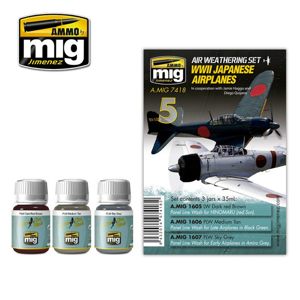 AMMO by Mig 7418 WWII Japanese Airplanes