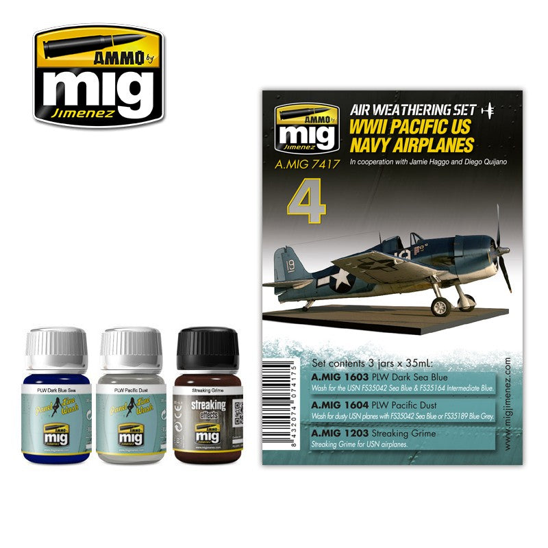 AMMO by Mig 7417 WW2 Pacific US Navy Airplanes