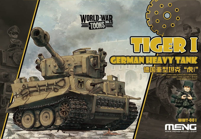 MENG WWT001 World War Toons  Tiger I German Heavy Tank