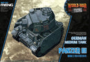 MENG WWT005 World War Toons German Medium Tank Panzer III 1:Egg