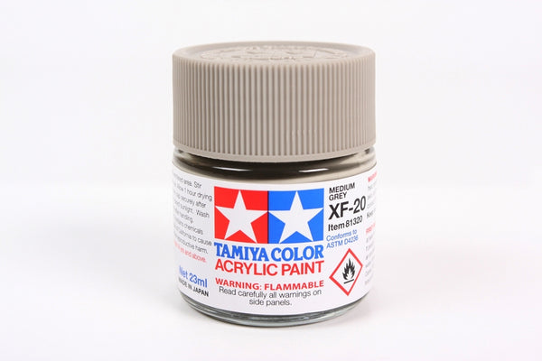 Tamiya 81320 XF20 Mid Grey - 23ml