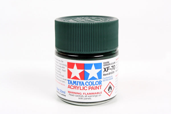 Tamiya 81370 XF70 Dark Green - 23ml